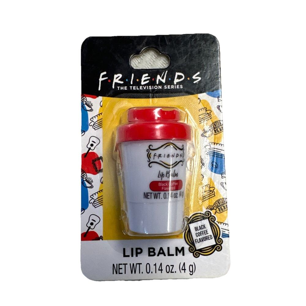 Friends TV Central Perk Lip Balms Coffee Shop Flavors, Gift Black Coffee Flavor